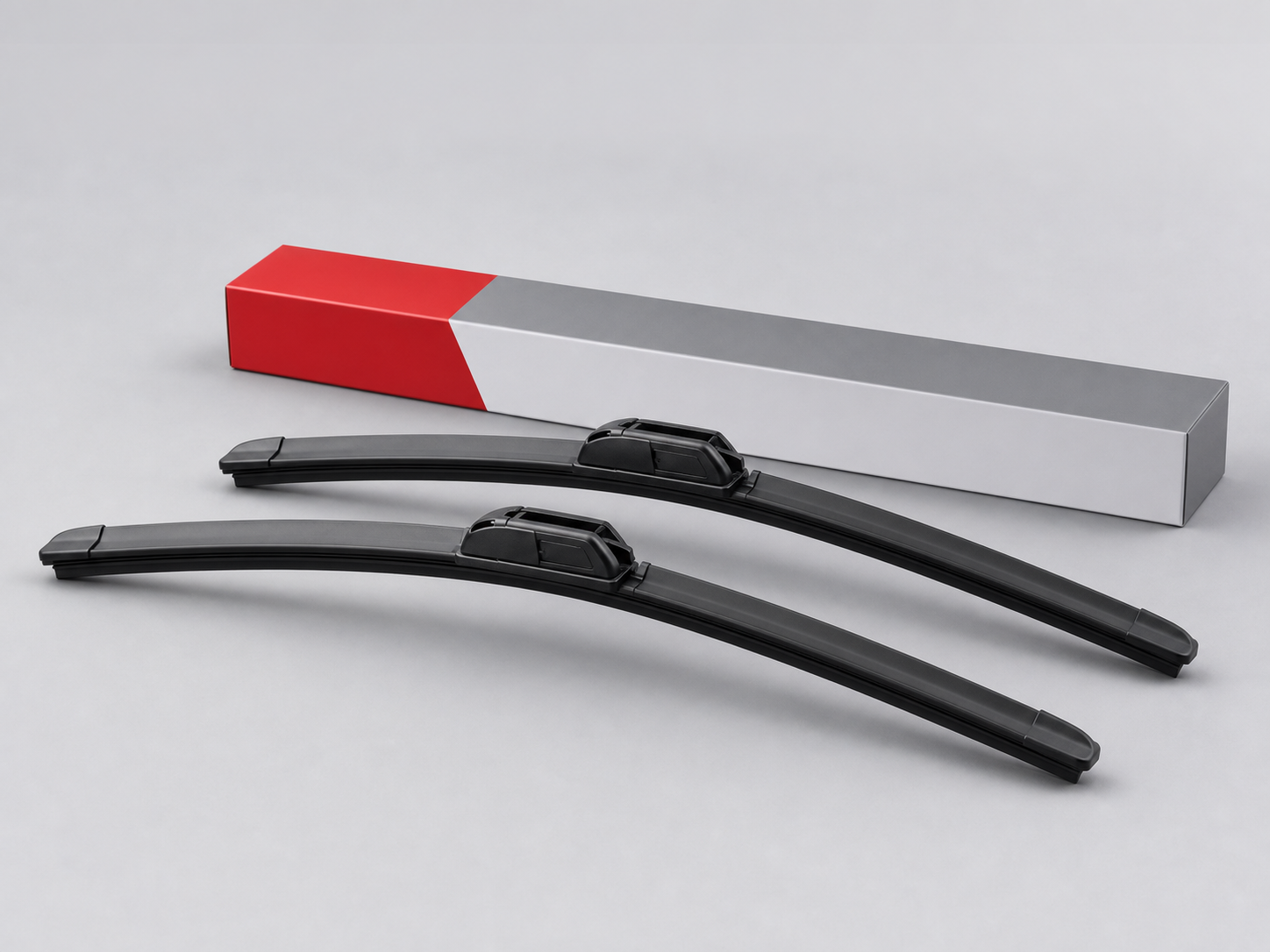 Boneless frameless wiper blades with packaging