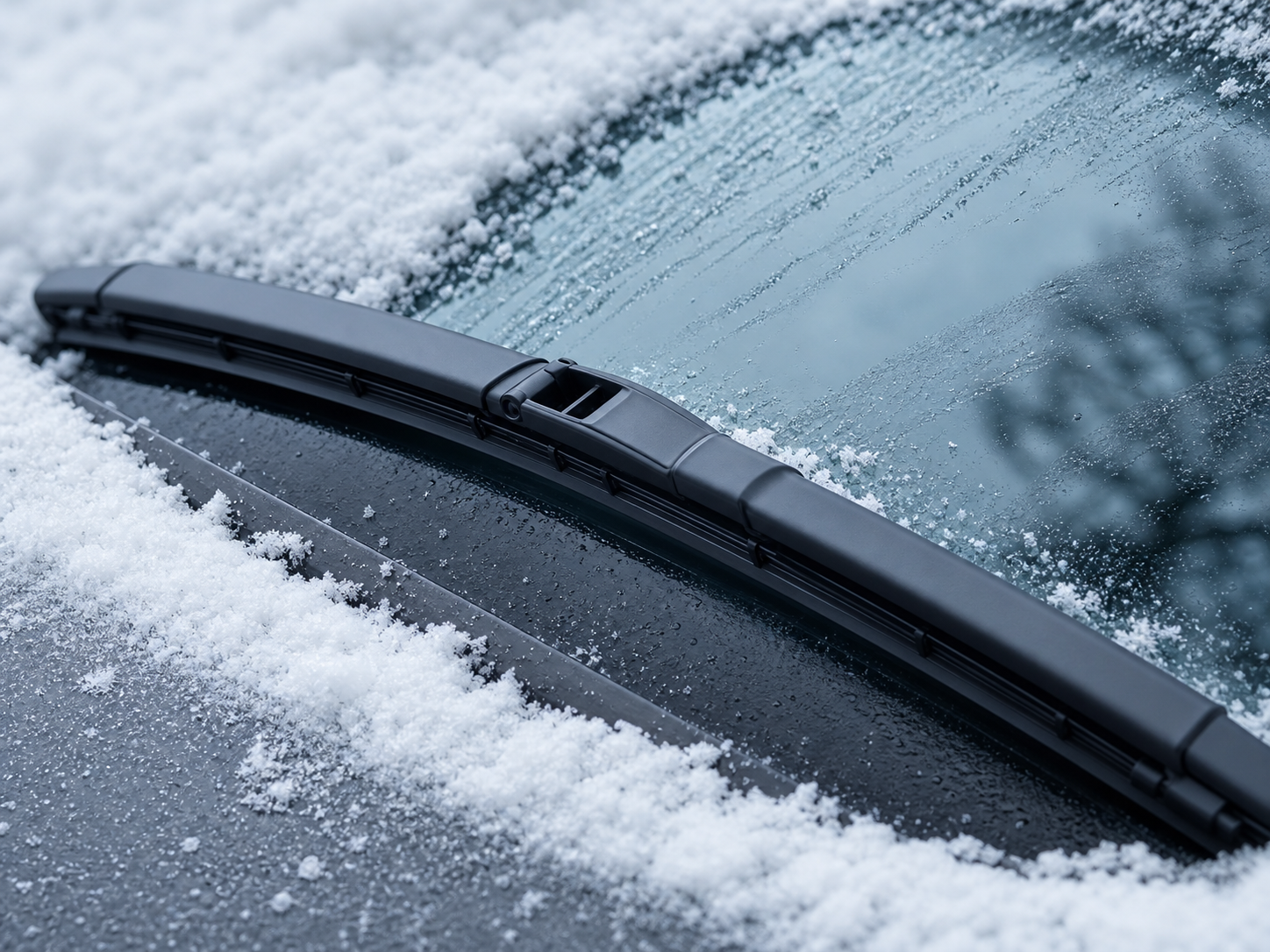 Winter snow wiper blade